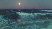 Lionel Walden Moonlight oil painting